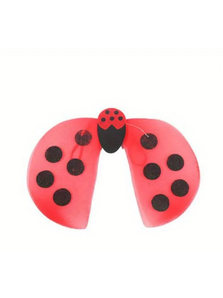 Ensemble complet d'accessoires CÔTÉ cinelle, fournitures de fête, cadeau d'anniversaire, jeu de simulation, rouge et noir, pois