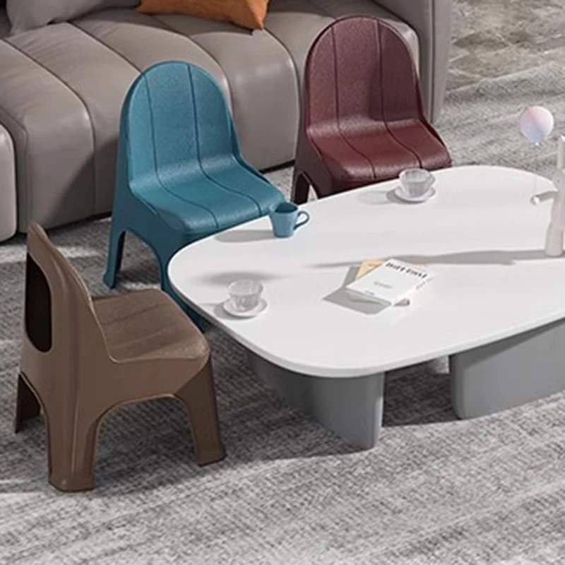 

Children Shower Plastic Low Small Bathroom Chair Portable Designer Stool Stackable Space Saving Tabouret Bathroom Furniture