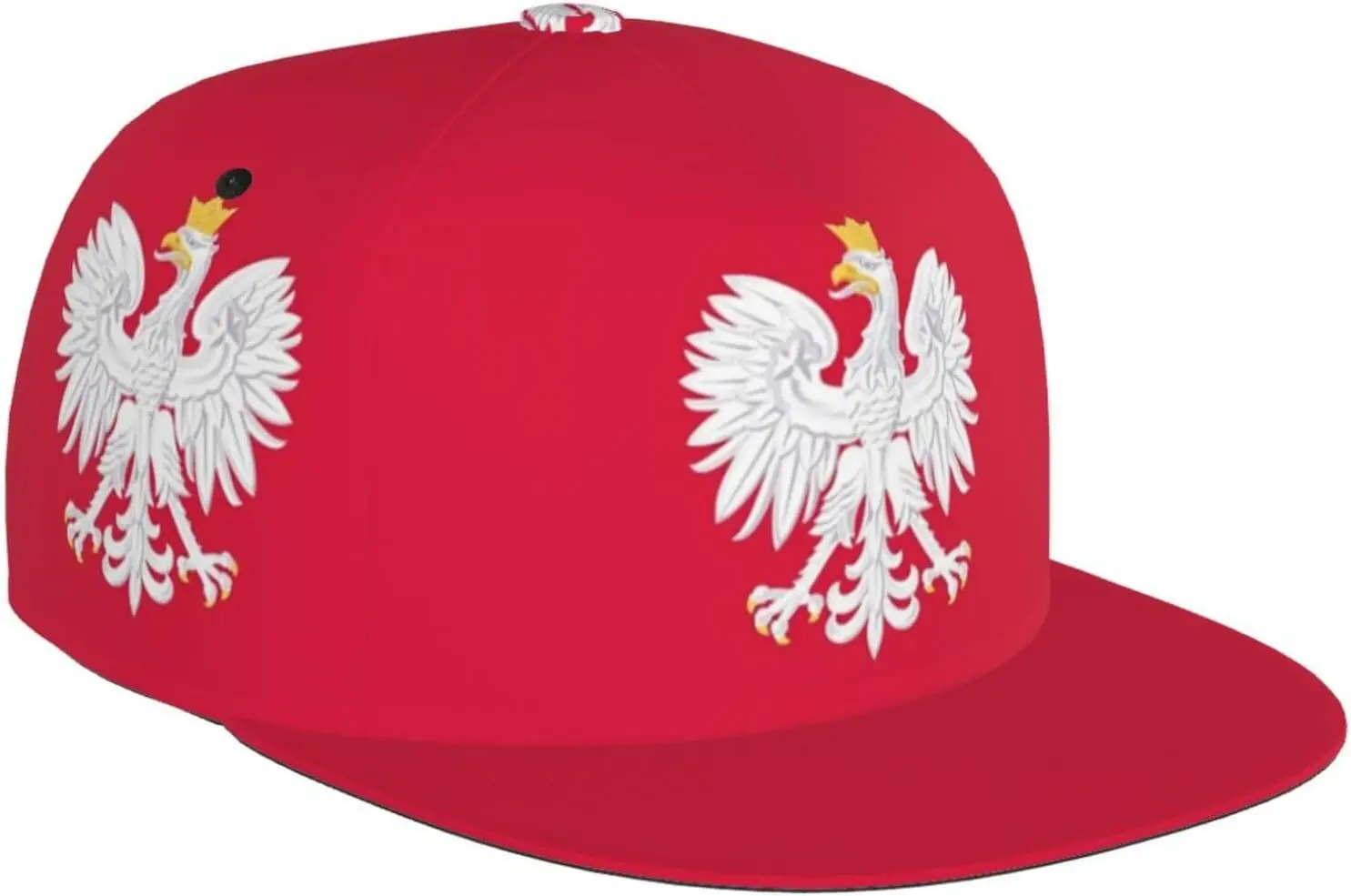 Poland Flag Baseball Cap Polish Flag Trucker Hat for Men Women Adjustable Outdoor Snapback Hat