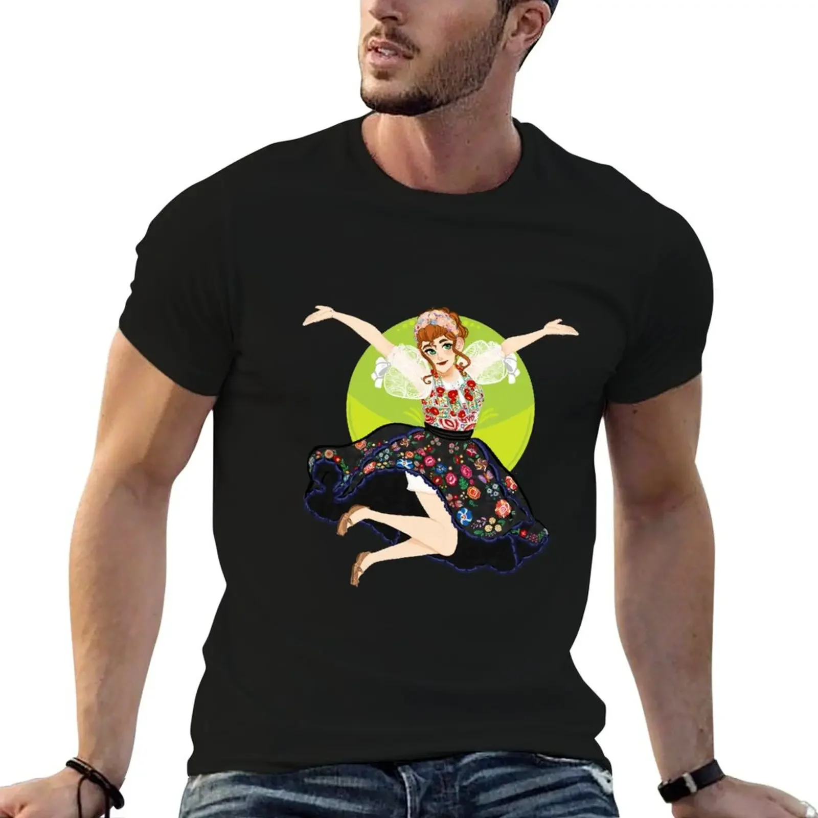 Traditional Slovak Girl 2 T-Shirt quick drying blacks mens t shirts casual stylish