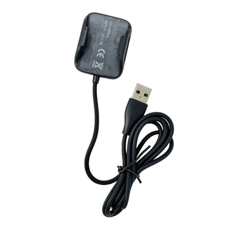  Backup Fitness Band Charging Cable, Contact Head Design, 1m Cable with 5V Input for Desk, Daily, and Travel Charging