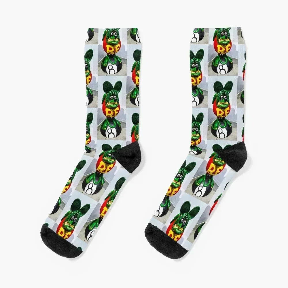 

Rat Fink Socks sport winter thermal Run anti slip football Socks Men Women's