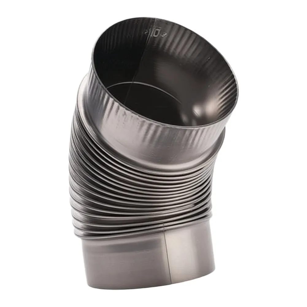 45 Degree Stainless Steel Elbow for Fireplace Venting Systems Optimized for Efficient Smoke Direction and System Stability