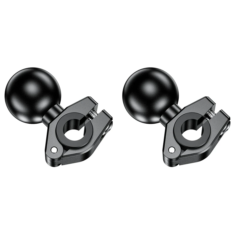 

2025 New-2X 1 Inch Ball Head Navigation Mounting Bracket Rear View Mirror Frame Fixing Support For Ram Bracket/Phone Bracket
