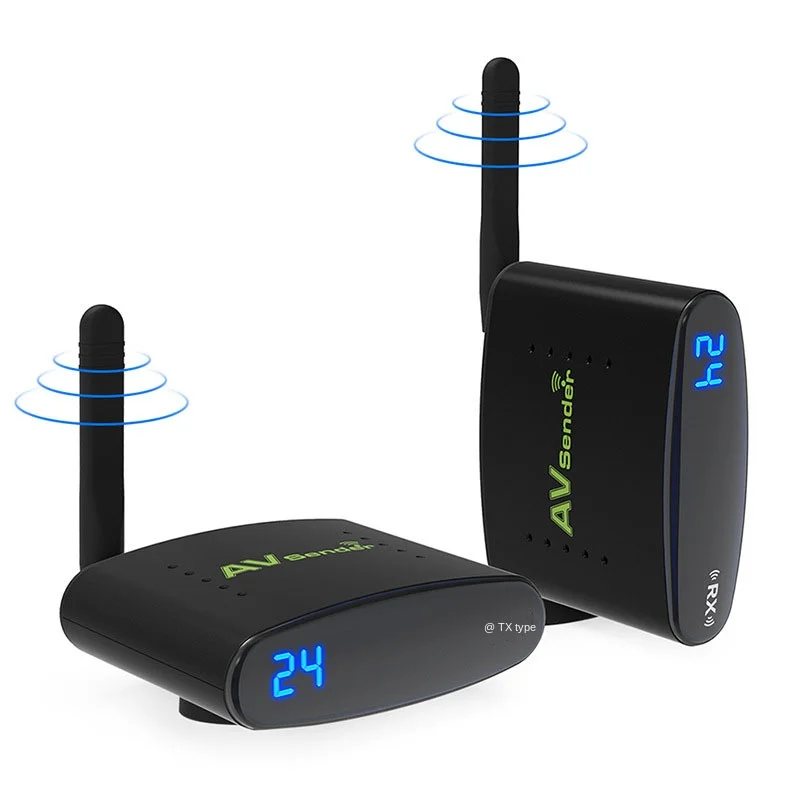 5.8G Digital TV Box Wireless Sharing Device - Wireless AV - PAT-535 - 200m Range - Strong Anti-Interference Performance