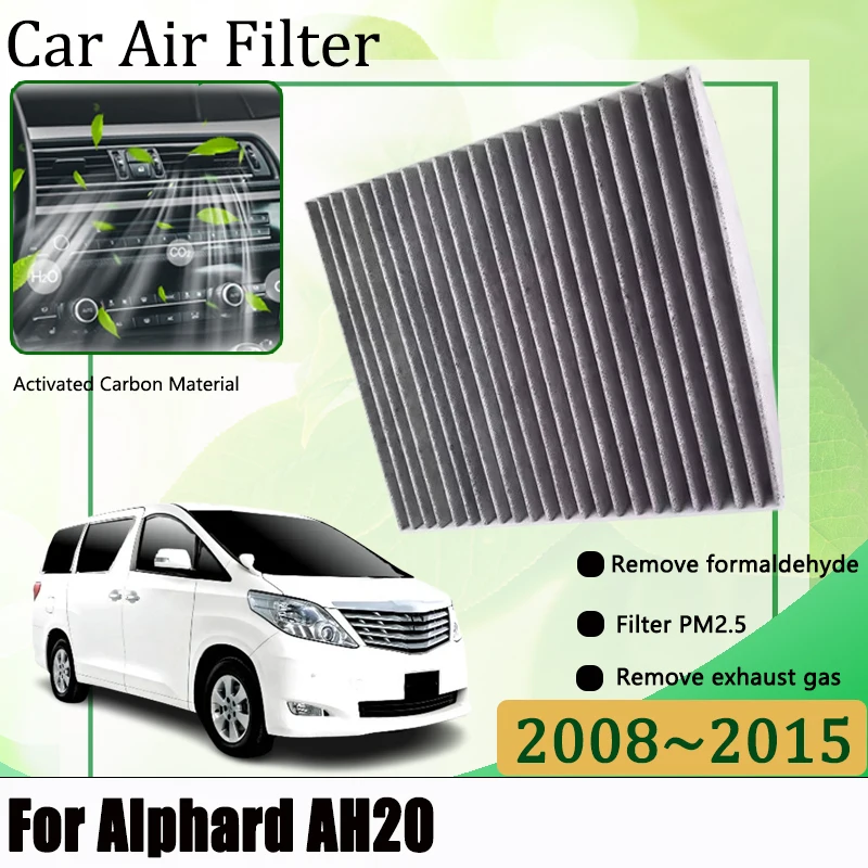 

Auto Filter Air For Toyota Alphard Vellfire AH20 20 Series Car Accessories 2008-2014 2015 Replacement Conditioner Cabin Filter