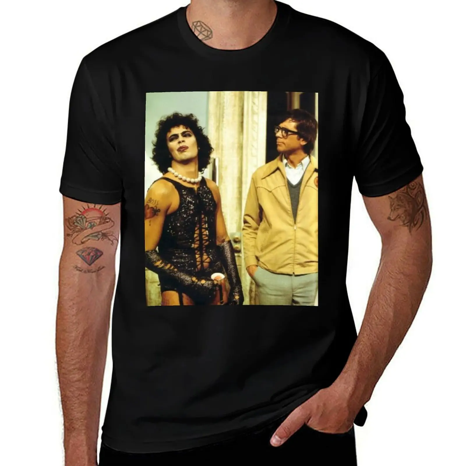 Frank N Furter x Brad T-Shirt Sports Basic Short Sleeve T-Shirt