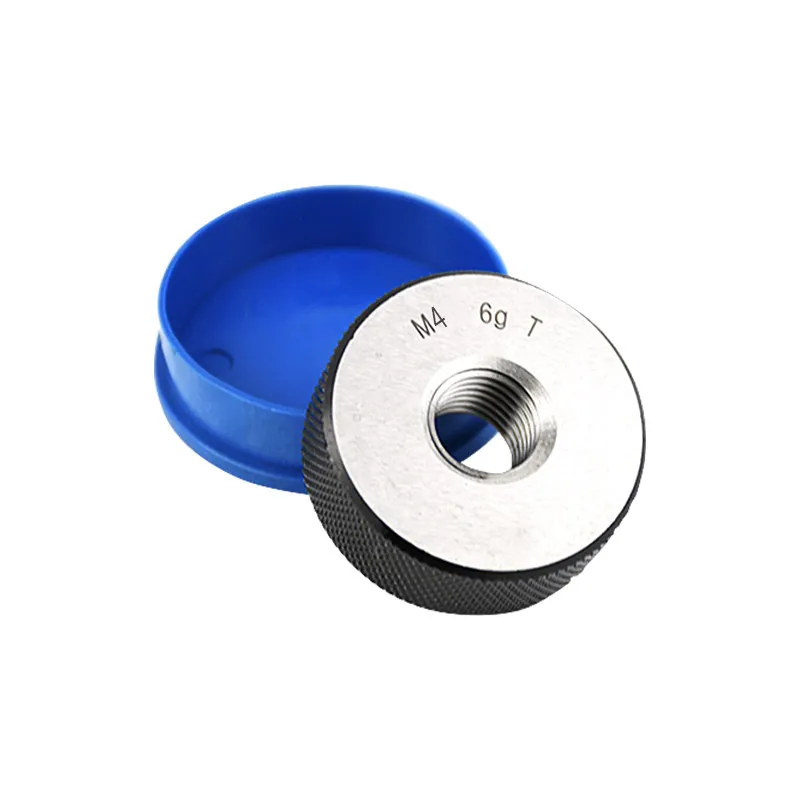 Metric Thread Ring Go No-Go Gauge M4 M5 M6 M7 M8 M9 M10 x0.5 x0.7 x0.75 x0.8 x1 x1.25 x1.5 External Thread Inspection Gauge