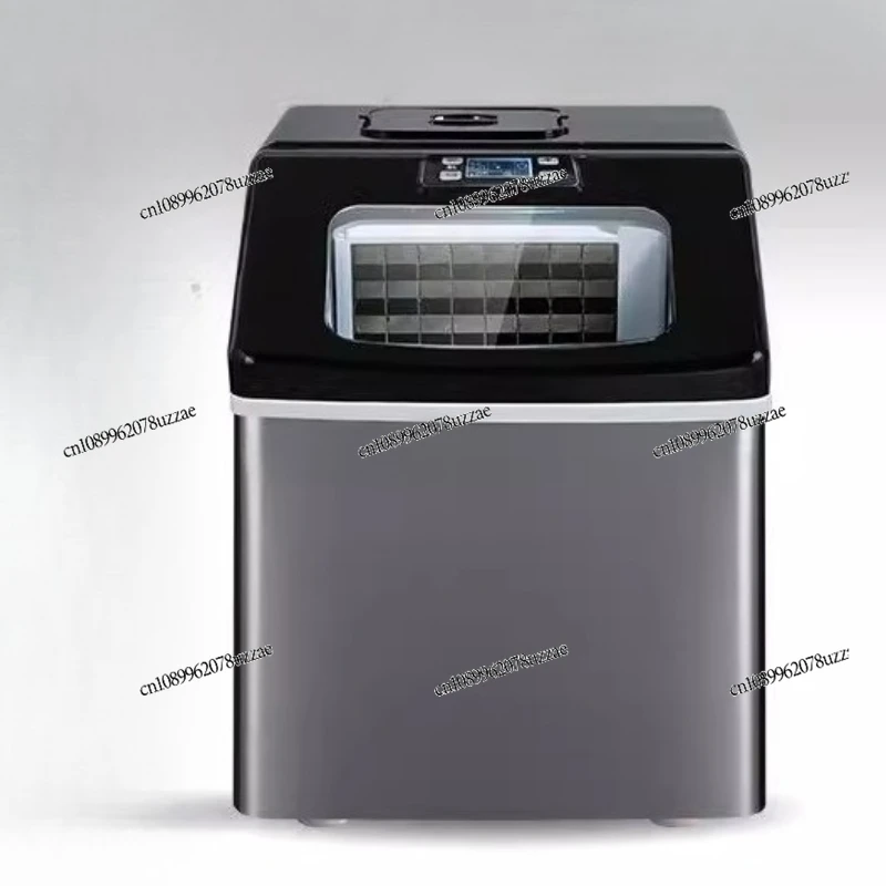 

Ice Mechanism Commercial Milk Tea Small Household Automatic Water Inlet Square Ice/ice Machine HZB-20F