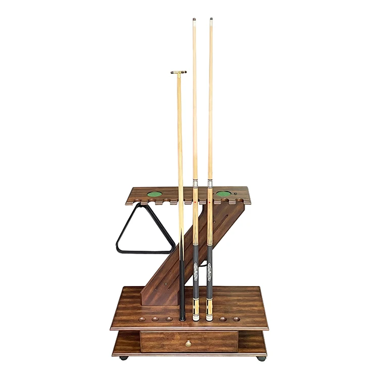 

Custom Wood Cue Rack For Indoor Sports For Billiard Pool Stick Display And Storage In Family Game Rooms Clubs Billiard Rooms
