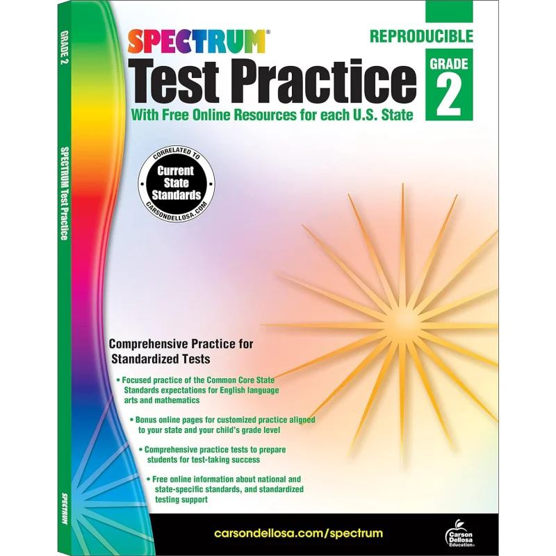 

Spectrum Test Practice Grade 2 Carson Dellosa Education Carson Dellosa Education 9781620575949 Book