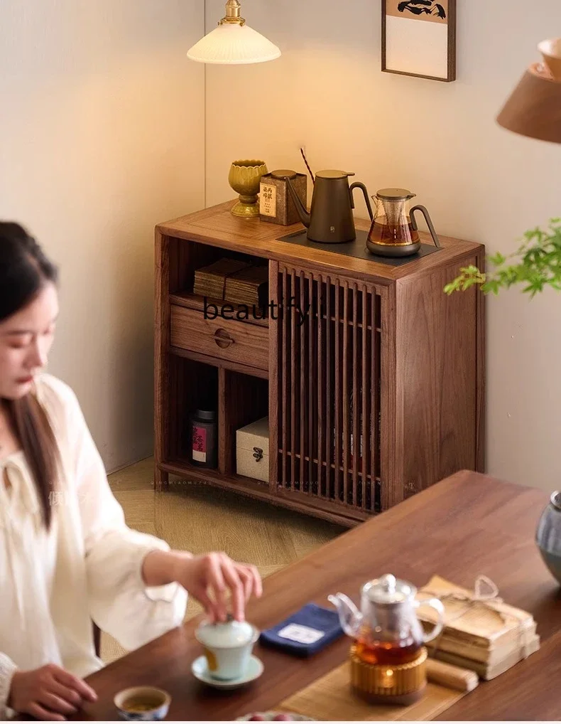 

ss K178Tea cabinet, tea side cabinet, living room side tea room kettle integrated cabinet