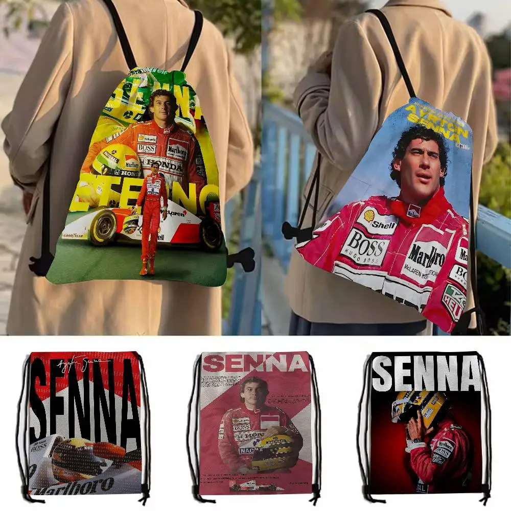 classico-popular-motorista-de-corrida-a-ayrton-s-senna-mochila-feminina-esportes-grupo-bolso-cordao-saco-de-compras-pacotes-de-viagem-ao-ar-livre