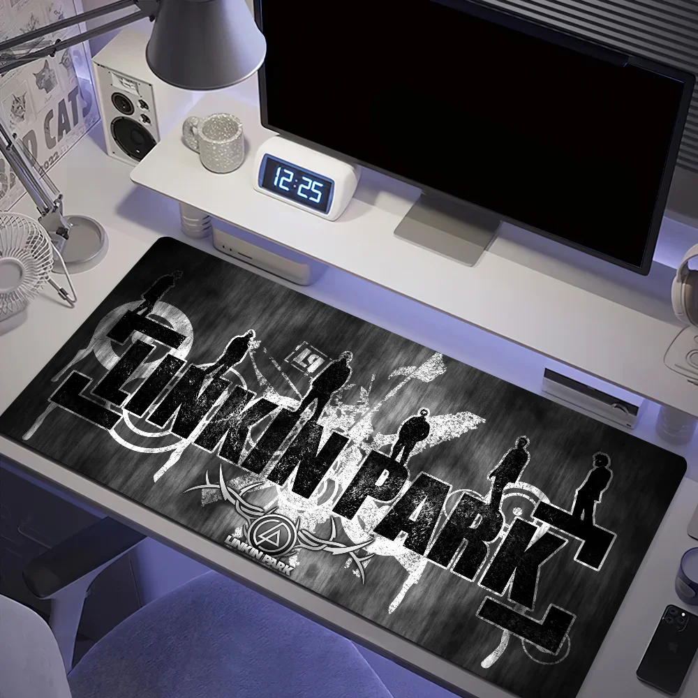 L-Linkin Hot Band Park لألعاب الكمبيوتر لوحة مفاتيح كبيرة مكتب كبير ماوس حصيرة وسادة مطاطية مضادة للانزلاق الفئران الكمبيوتر #4