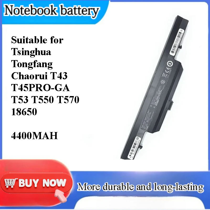 for Tsinghua Tongfang Supersharp T43 T45PRO-GA T53 T550 T570 18650 Battery Z42A Replacement