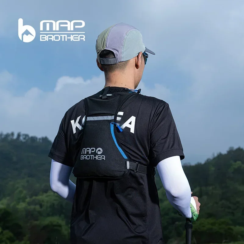 

MAP BROTHER Outdoor Sports Running Backpack Shoulders Marathon WaterBag Sports Breathable Cycling Mountaineering Hiking Backpack