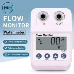 Electronic Alarm Water Purifier Flow Monitor Digital Display Filter Water Flow Meter Real Time Monitoring of Water Health