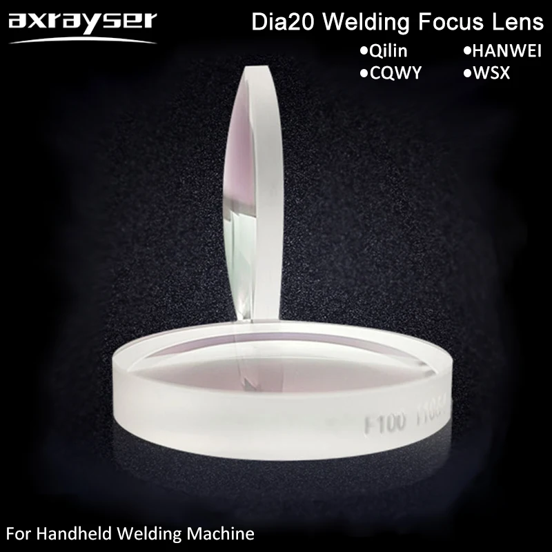 Imagem -04 - Foco de Soldagem a Laser e Lente de Colimação Lentes de Soldador Manual para Fibra Peças de Corte 1064nm Dia Cqwy Wsx Dia 20x3.5 Dia 20x5