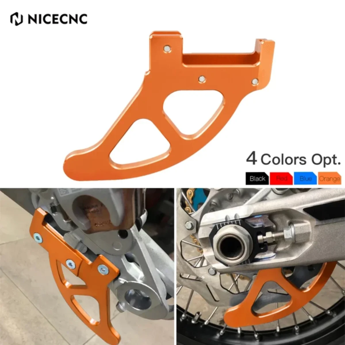 For KTM TPi EXC 300 2004-2022 Rear Brake Disc Guard Protector EXC-F 350 SX 125 SX-F 450 XCW 500 XCF-W SIX DAYS Husqvarna TE 300