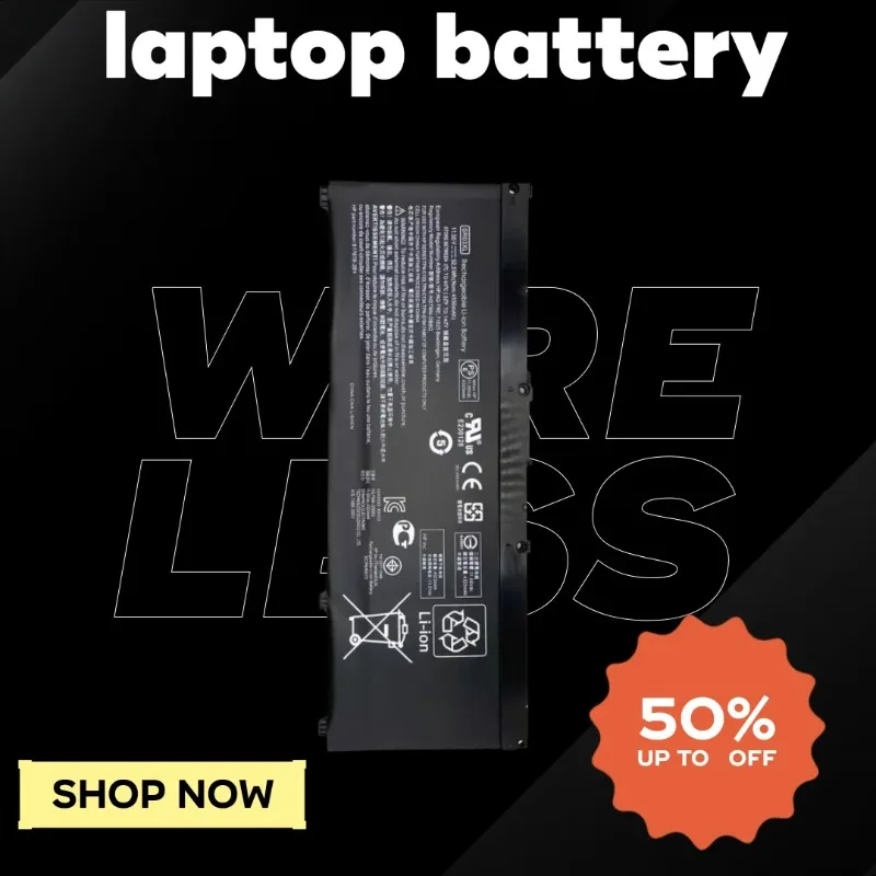 

Аккумулятор для ноутбука HSTNN-IB8L 11,55 В 4550 мАч для HP 15-dc0124TX Dc0123/124/0011/0014/0013/0008TX