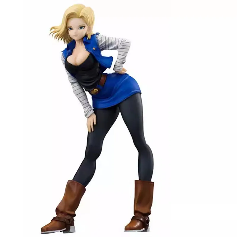 Anime Dragon Ball Z Figuren Lazuli Action Figure Gk Android 18, Figur Sexy Modell PVC Statue Spielzeug Puppe Ornament Sammlung Geschenk