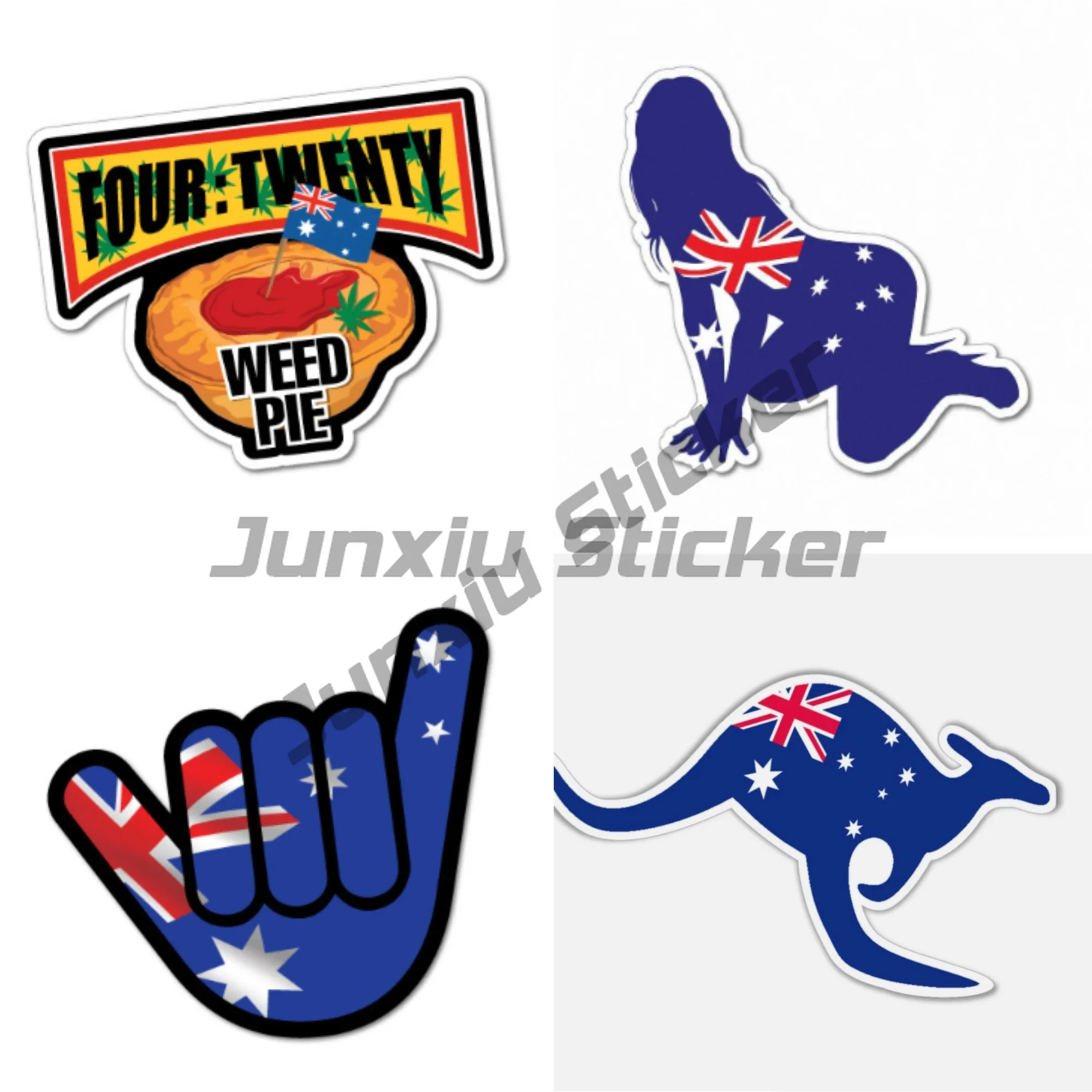 

Aussie Sticker Aussie Car Flag Funny Ute