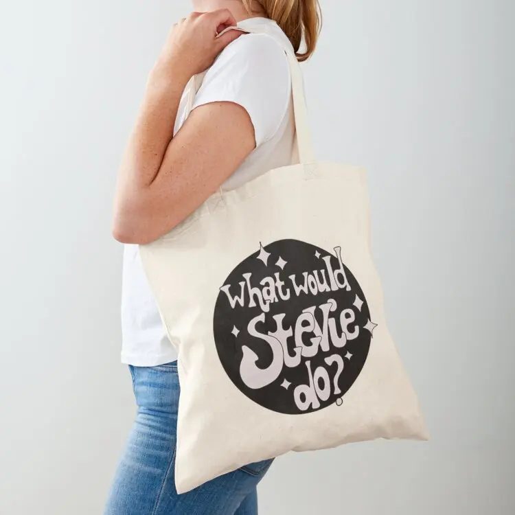 

Stevie Nicks what would Stevie do Tote Bag the tote bag Fabric bag shopper bags
