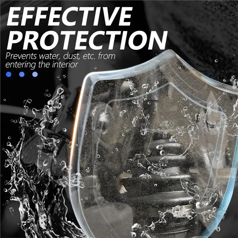 A76K رمح CV التمهيد طقم تصليح 2 قطعة 19-24 مللي متر سيليكون المحور التمهيد مجموعة 4 CV الأحذية ، المشبك و 6 ربطات كابل #5