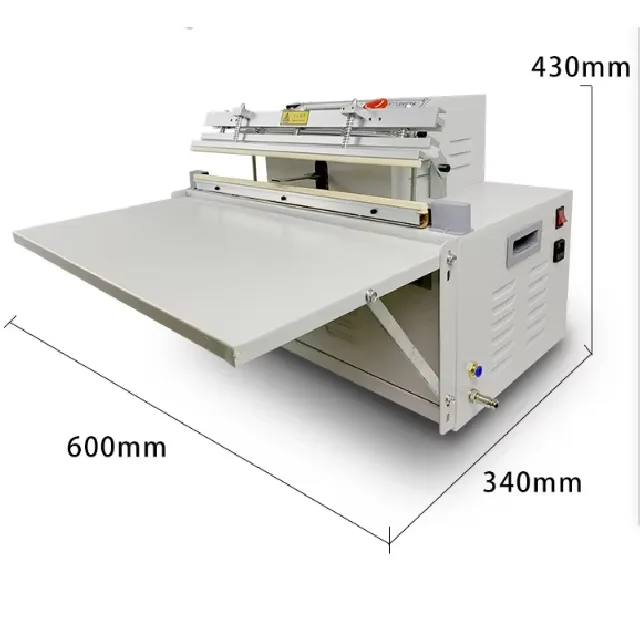 500 External Efficient food sealing machine external vacuum packaging machine nitrogen into vacuum bag machine