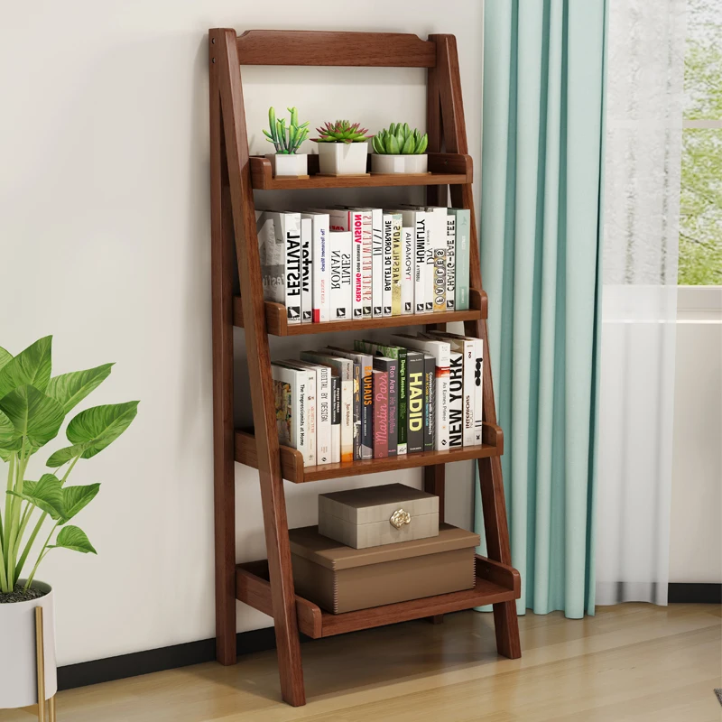 Solid Wood Multi-layer Wall Shelf Storage Cabinet Corner Monitor Shelf Display Bookcase 틈새 수납장 Living Room Storage Furniture AA