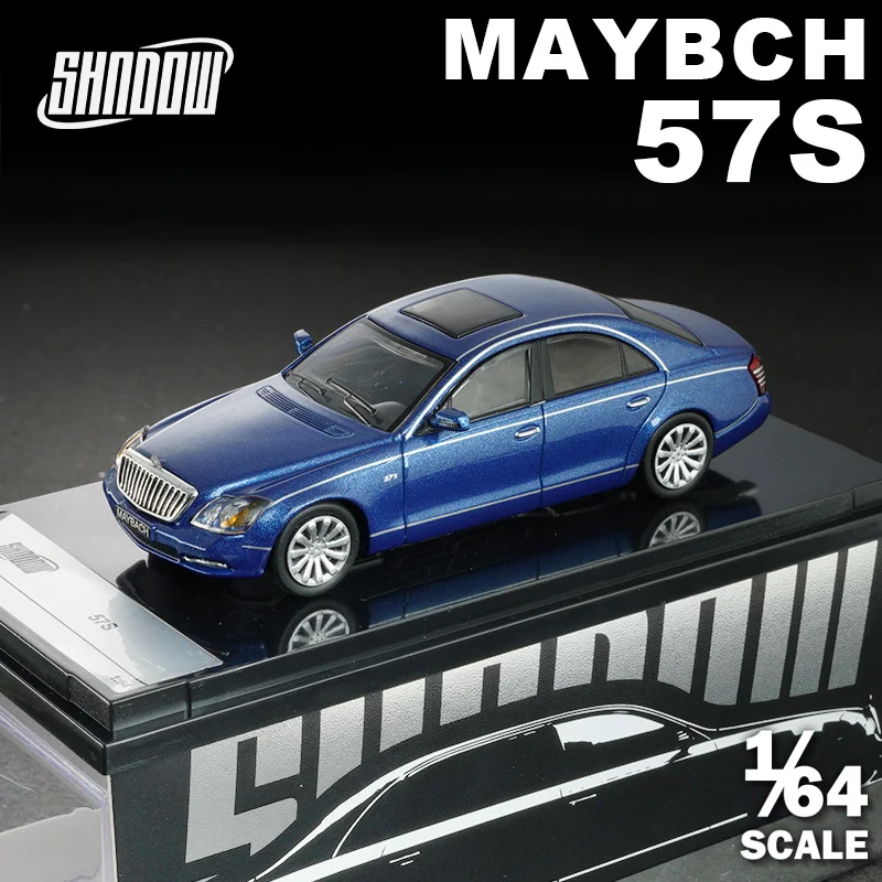 DCT 1/64 マイバッハ 57S メタルダイキャストカー コレクションモデル おもちゃ 男の子向け 64 車モデルおもちゃ メタルダイキャストおもちゃ 車モデル