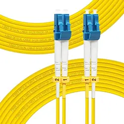 Câble duplex optique LC/UPC du SM 40M 30m de Teccord de fibre LC-LC