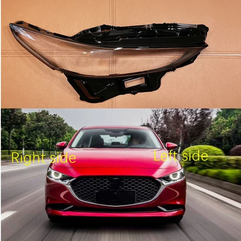 For Mazda 3 Axela 2019 2020 2021 Replacement Car Headlamp Lens Headlight Shell Cover Headlight Glass