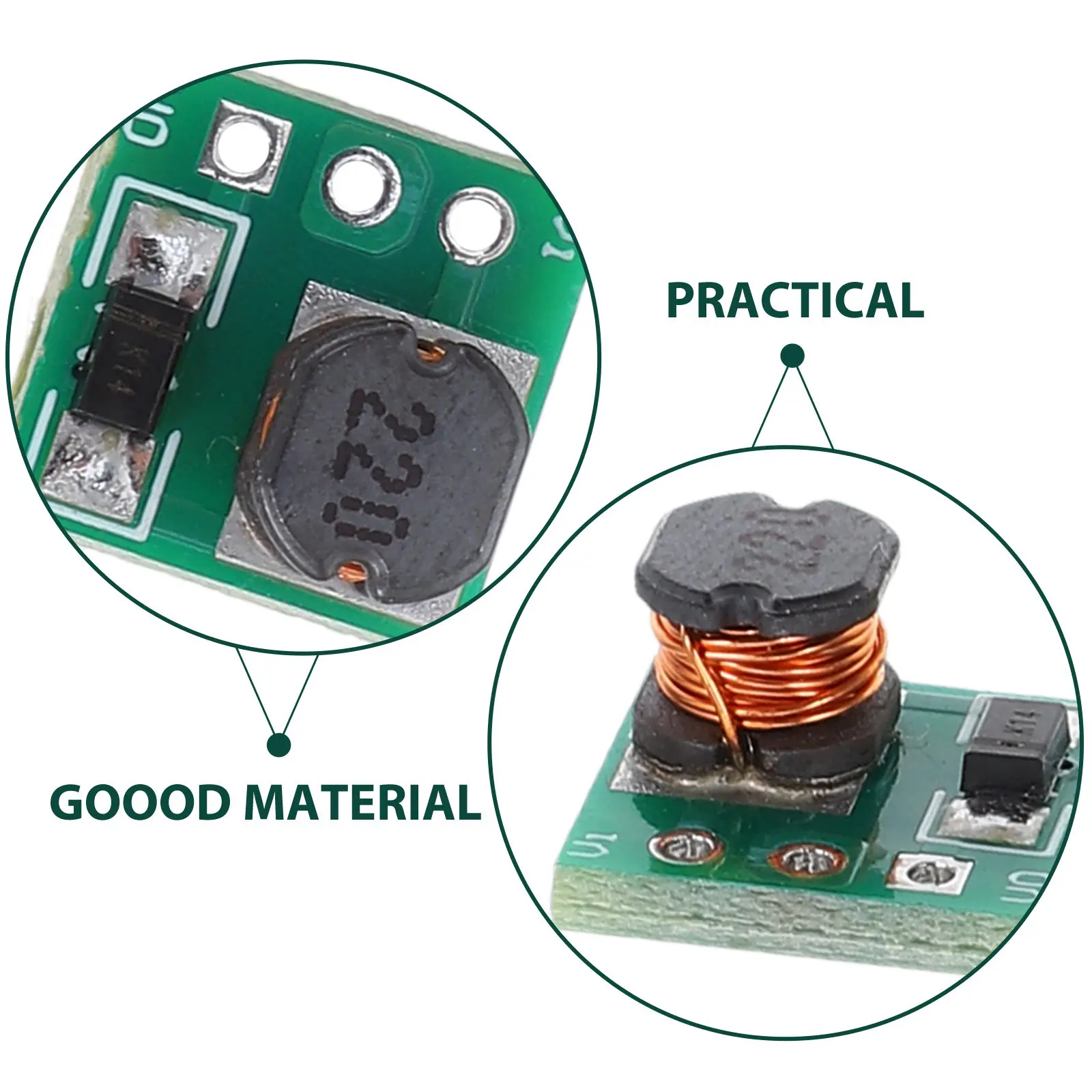 5Pcs Dc-Dc Step Up Converter Module High Durability Voltage Regulator Board Adjustable Boost Power Supply Buck Converter