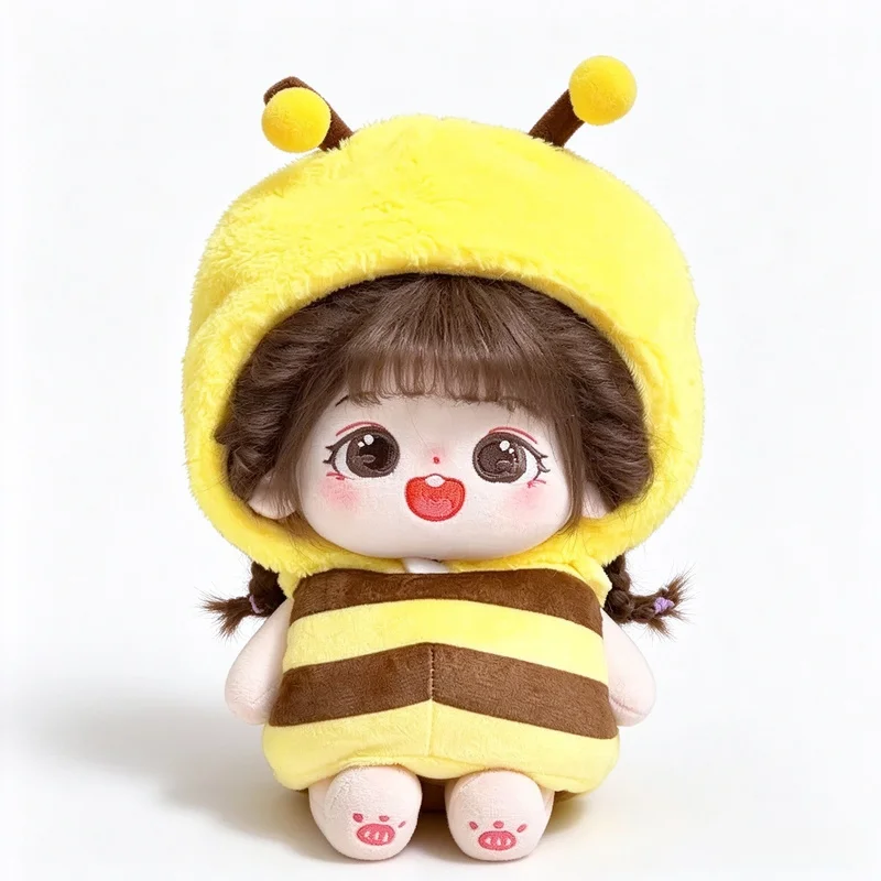 Cutebee Plush Doll Clothes Bee Costume Outfit 10Cm 20Cm Plush Doll  Plush Toy Dress Up Spring Casual Wear