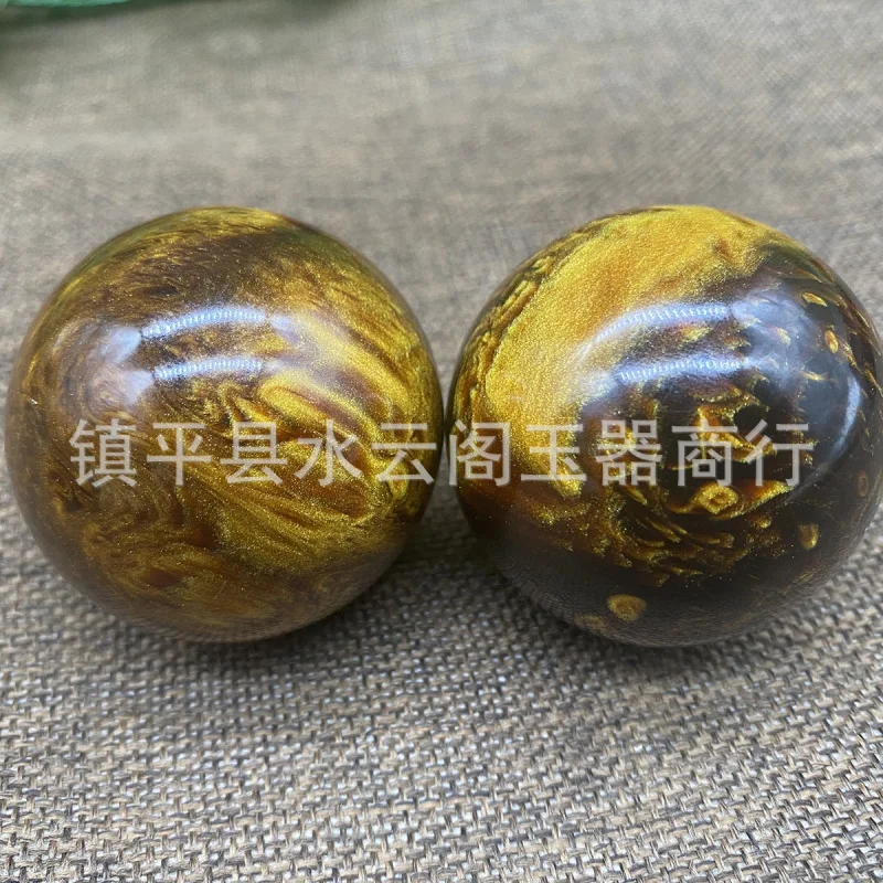 

Golden Silk Sea Willow Fitness Ball Fitness Massage for Seniors Hand Play Wrist Ball Grip Piece for Men Hand Grip Ball