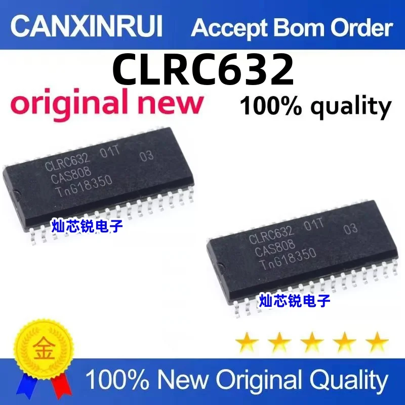 The new original RC632 CLRC632 compatible FM1722NL contactless card reader IC 01T