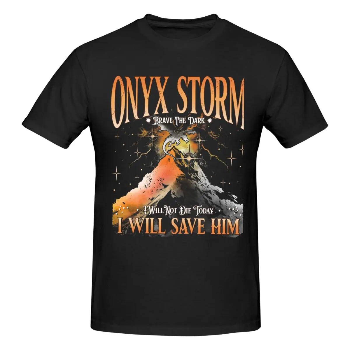 Onyx Storm Gifts T Shirts Graphic Y2K Summer Cotton Tshirts For Men Women Clothing