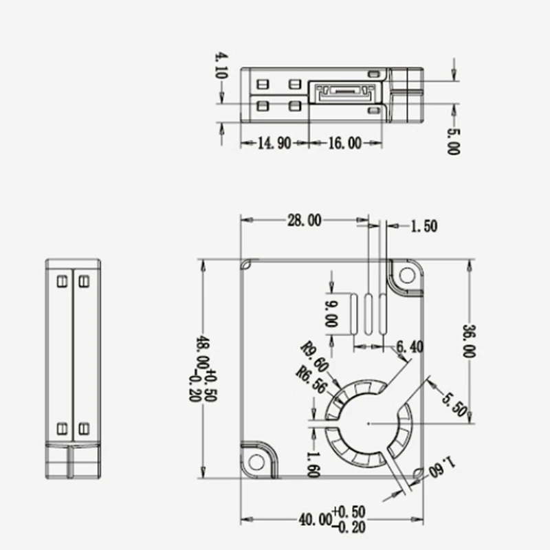 M05K PMS9103M PM2.5 Dust Particle Sensor Module Detects PM2S-3 Indoor Gas Air Quality Detection PMS9003M Plantower