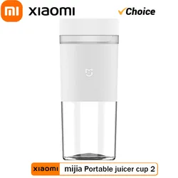 NEW Xiaomi mijia Portable juicer cup 2 300ML Mini Juice Blender USB-C  Electric Kitchen Juicer Fruit Cup Food Processor