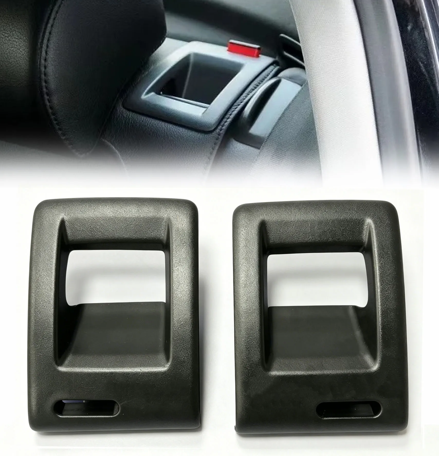 1/2 Pcs Auto Rear Seat Left and Right Lower Lock Decorative Cover for VW Passat B6 B7 CC 3C9885894 Car Interior Seat Accessories