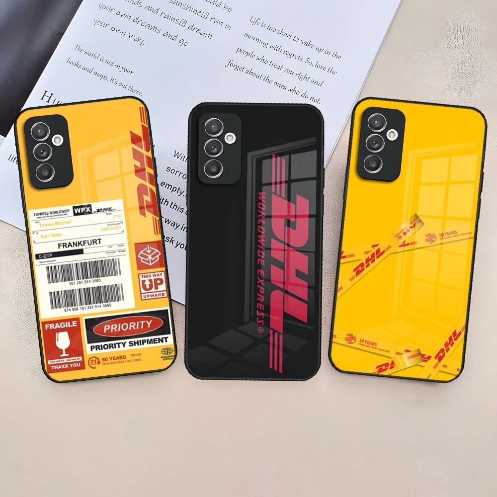 DHL Express Phone Case For Samsung Galaxy S26 S25 Edge S23 S22 S24 A37 A17 A16 A26 A57 A27 A56 Ultra Plus Fe Cover