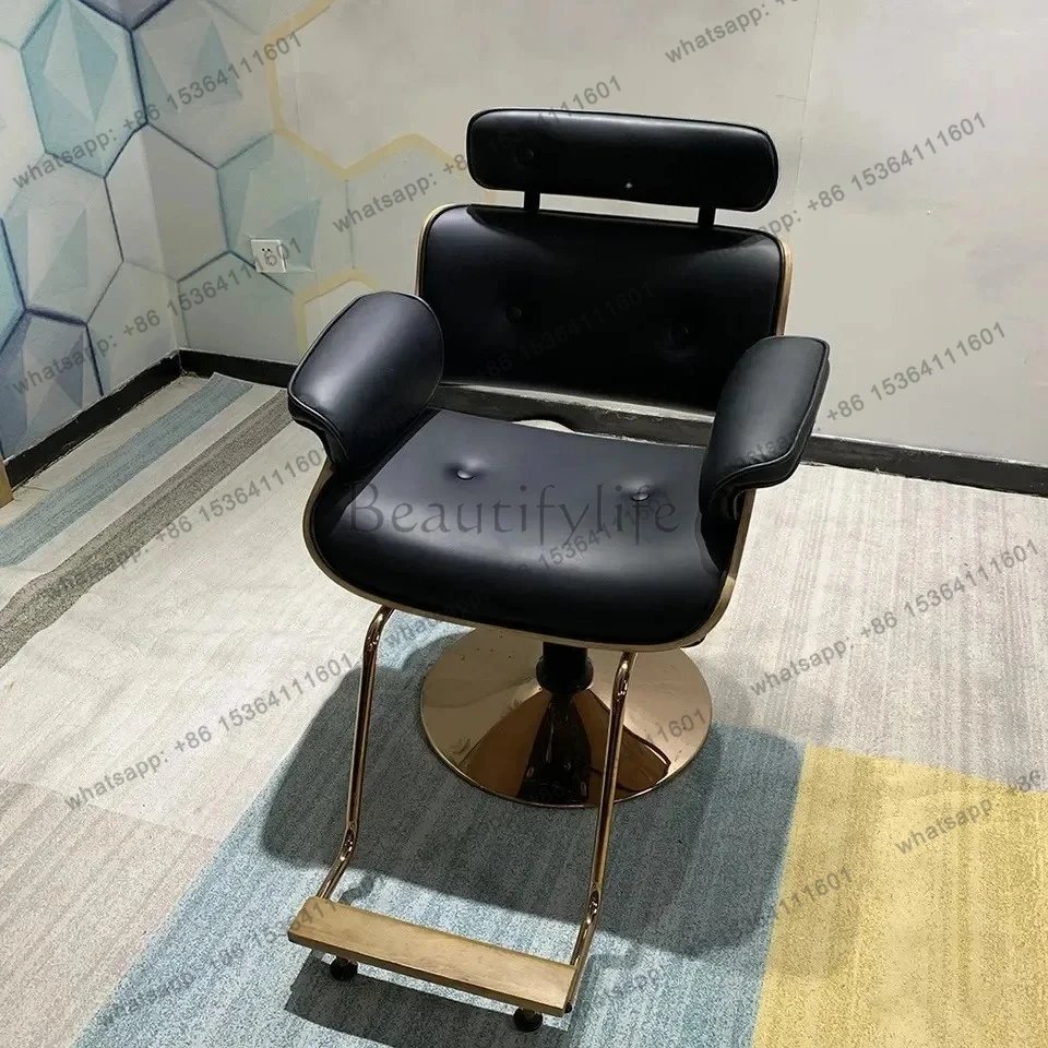 

yj21 Barber shop chair new special rotating lift designer high sense fashion simple