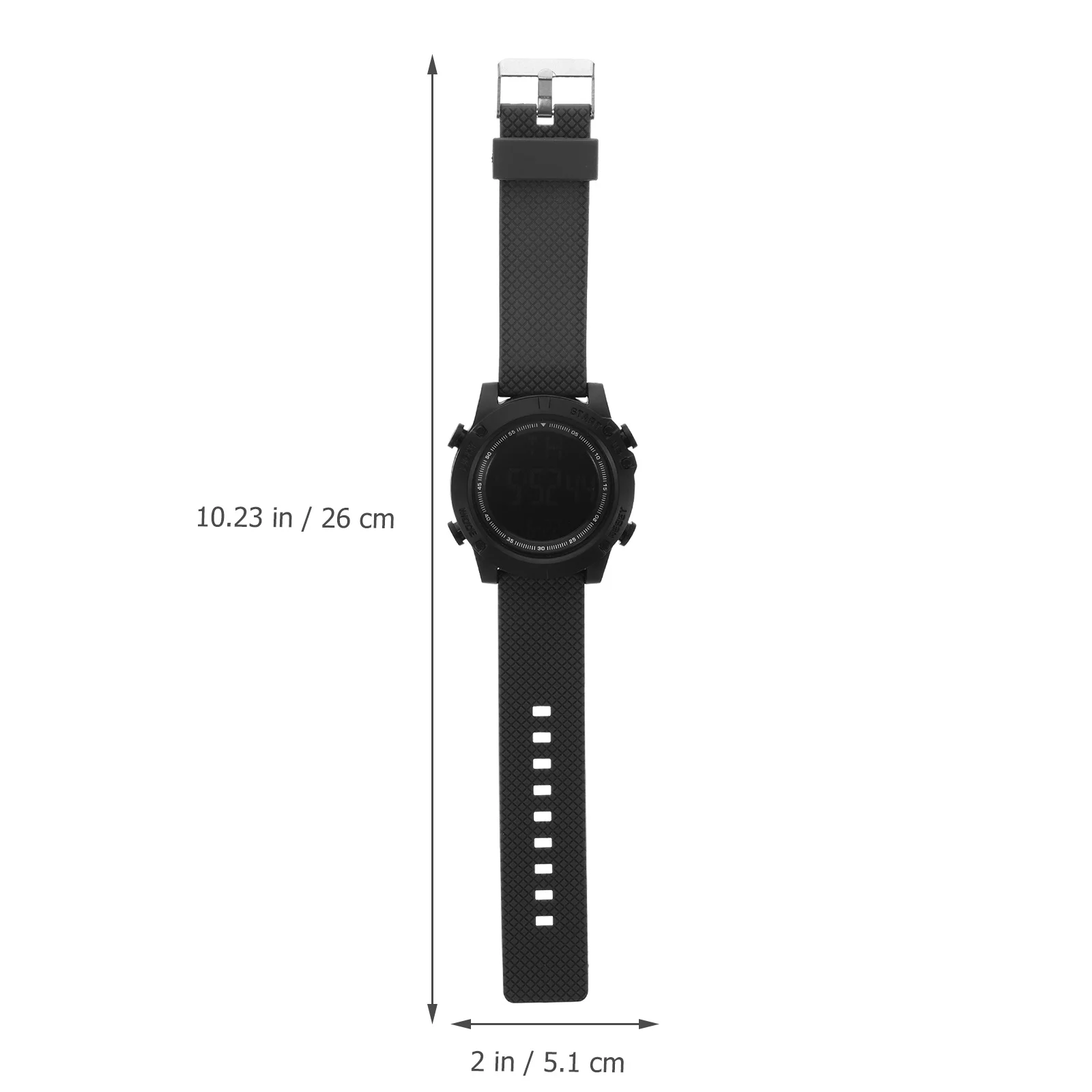 

Waterproof Electronic Watch Adjustable Strap Luminous Multi-Functional Digital Watch for Students Business Outdoor Sports