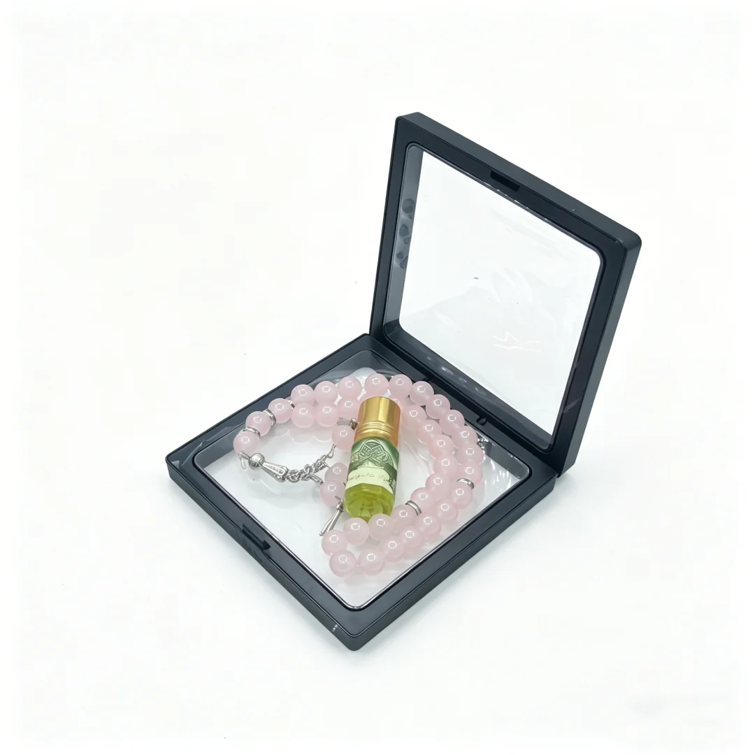 Premium Imitation Agate 10mm 33‑bead Prayer Bead Perfume Set, Cultural‑creative Gift Portable Fragrance Accessory Gift Box