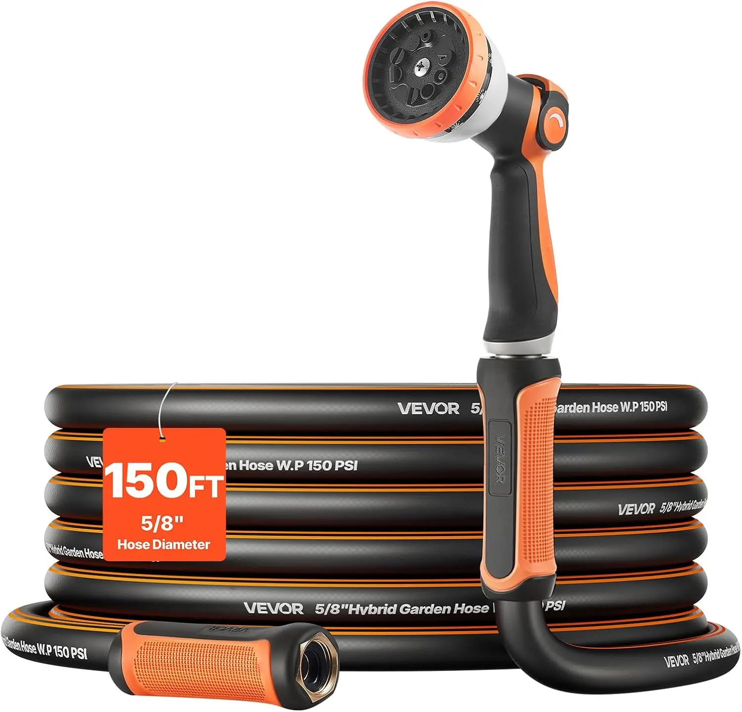 Garden Hose, 150 ft 5/8