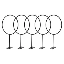 5Pcs Wall Ball Holders Basketball Shelf Football Display Stand With Screws Sports Ball Holders Display Rack For Home Shop