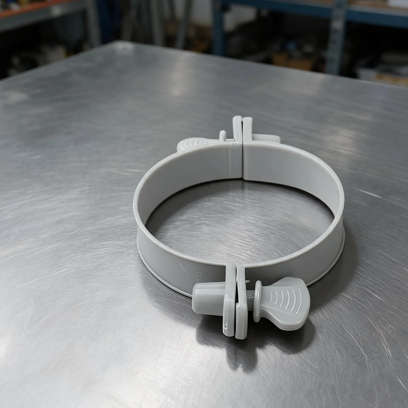 1-1/4 inch Plastic Pool Clamps 4 Count for Consistent Sealing on For Intex Above Ground Pool System Components
