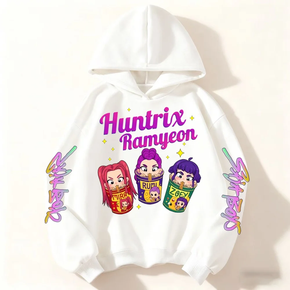 ربيع الاطفال البلوز للطفل الفتيان الفتيات ملابس علوية الخريف قميص قطني بكم طويل البلوز KPop شيطان هنتر الأطفال الملبس