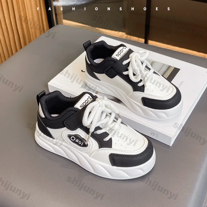 

Детские кроссовки на платформе 2026: Новинка лета, комфортные, с мягкой подошвой, нескользящие, повседневные, дышащие, для мальчиков и девочек, спортивная обувь